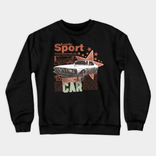 Classic Sport Fast Car Crewneck Sweatshirt